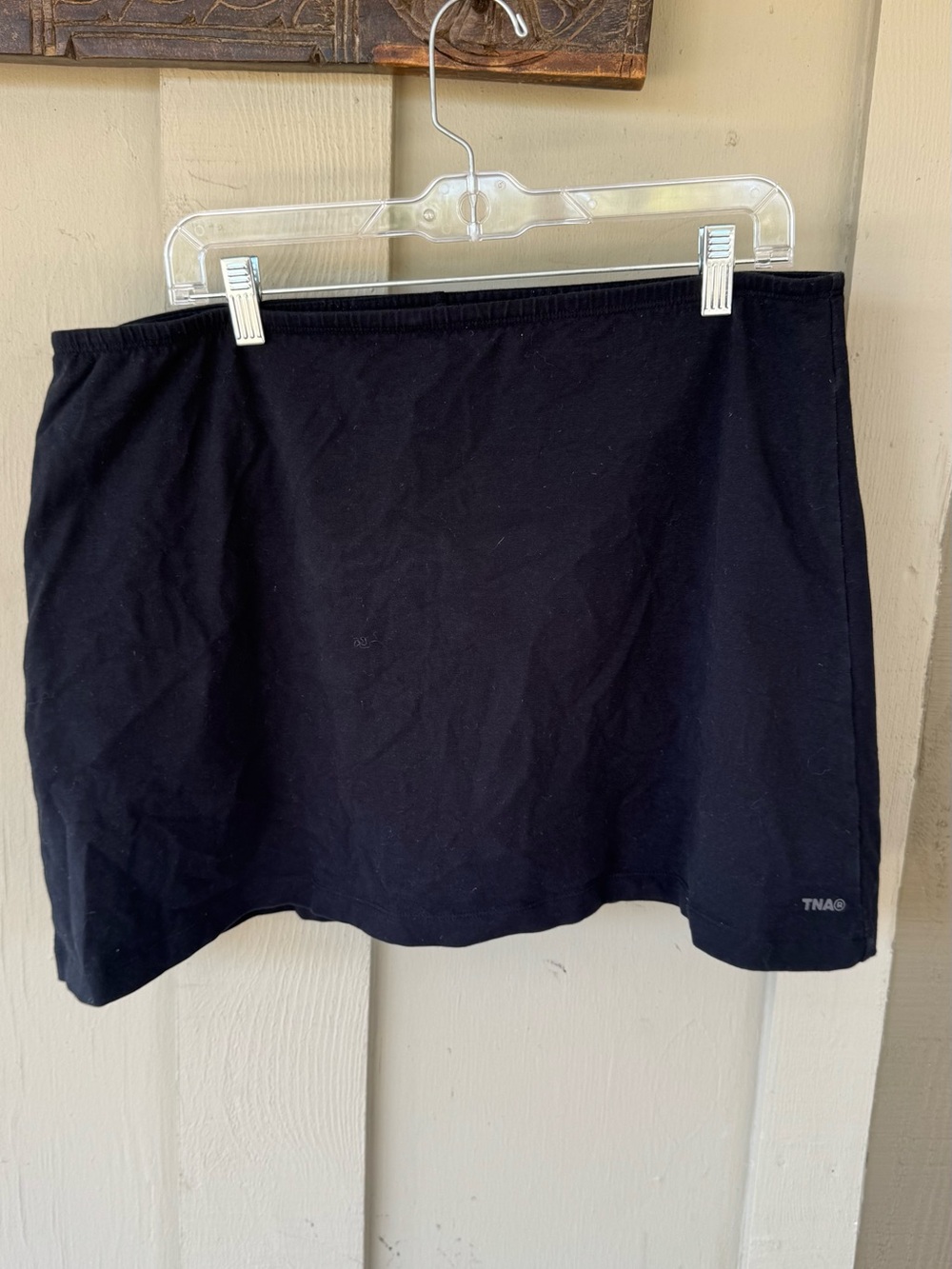TNA Black Active Skirt with Inner Shorts